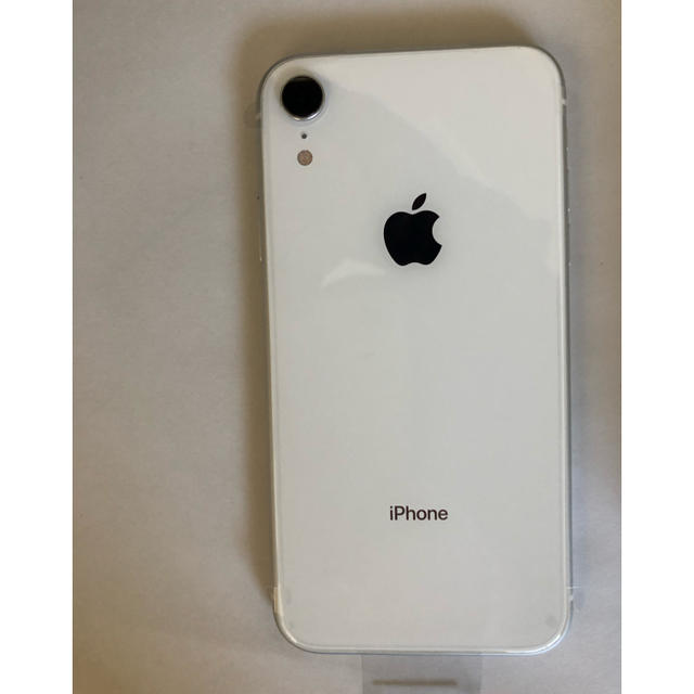 【新品未使用】iPhoneXR ホワイト SIMロック解除済