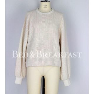 BED&BREAKFAST パフスリーブ トップス アイボリー www.krzysztofbialy.com
