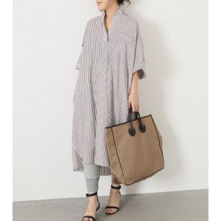 スピックアンドスパン(Spick & Span)の新品【YOUNG&OLSEN】キャンバストートバッグ M(トートバッグ)