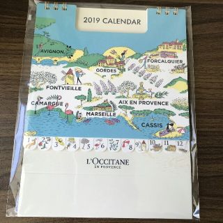 ロクシタン(L'OCCITANE)のまりぽんさを専用！　ロクシタン2019カレンダー(カレンダー/スケジュール)