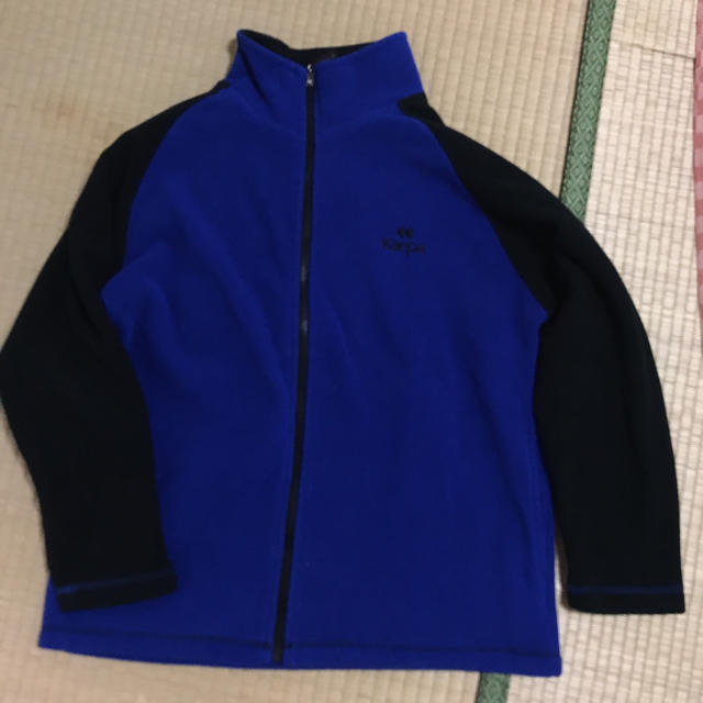 Kaepa(ケイパ)の値下げ　Kaepa 青フリース150㎝ キッズ/ベビー/マタニティのキッズ服男の子用(90cm~)(ジャケット/上着)の商品写真