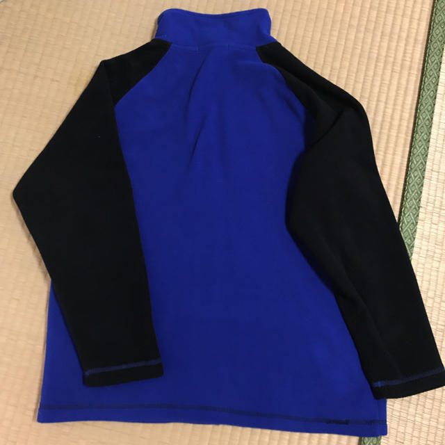 Kaepa(ケイパ)の値下げ　Kaepa 青フリース150㎝ キッズ/ベビー/マタニティのキッズ服男の子用(90cm~)(ジャケット/上着)の商品写真