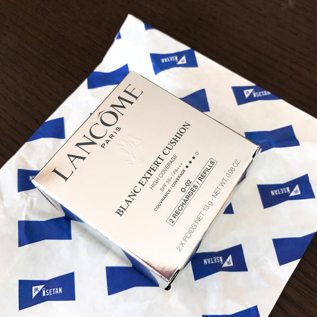 LANCOME(ランコム)のランコムクッションファンデ Ｏ-02 ２個入り コスメ/美容のベースメイク/化粧品(ファンデーション)の商品写真