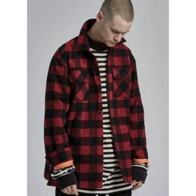 FEAR OF GOD(フィアオブゴッド)のFOG FEAR OF GOD shacket M メンズのトップス(シャツ)の商品写真