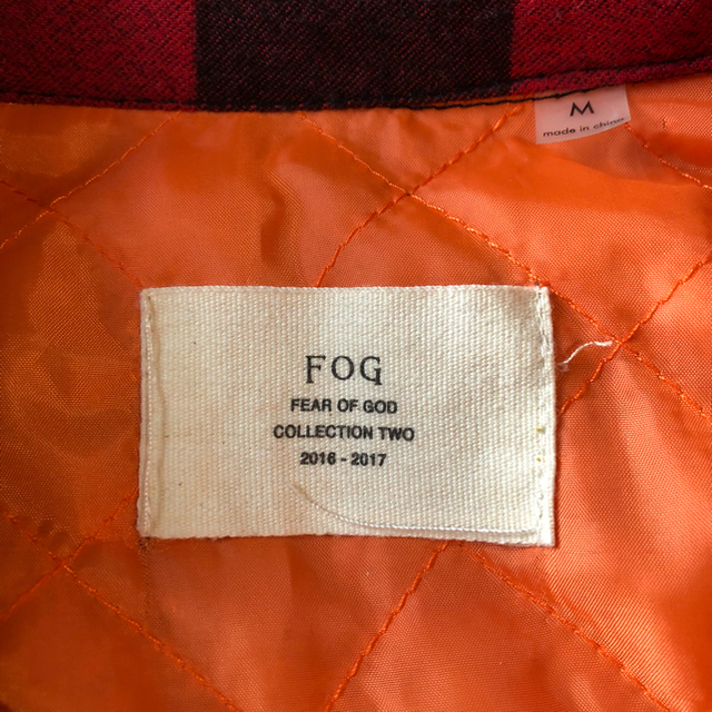 FEAR OF GOD(フィアオブゴッド)のFOG FEAR OF GOD shacket M メンズのトップス(シャツ)の商品写真