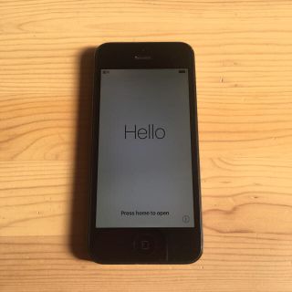 アイフォーン(iPhone)のiPhone 5 Black 16 GB Softbank(スマートフォン本体)