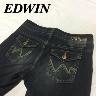 エドウィン(EDWIN)のEDWIN エドウィン ジャージーズ フラップストレート サイズM約78cm(デニム/ジーンズ)