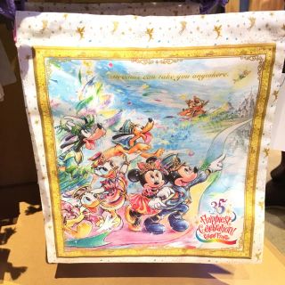 ディズニー(Disney)のSALE!Disney 35周年グランドフィナーレ きんちゃく(キャラクターグッズ)