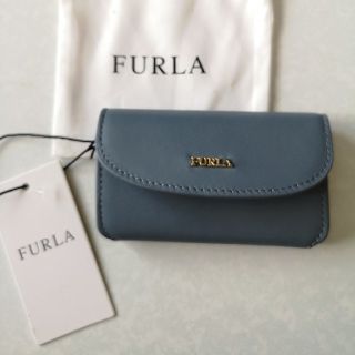 フルラ(Furla)の☆rilena様専用☆FURLA キーケース　ブルーグレー(キーケース)