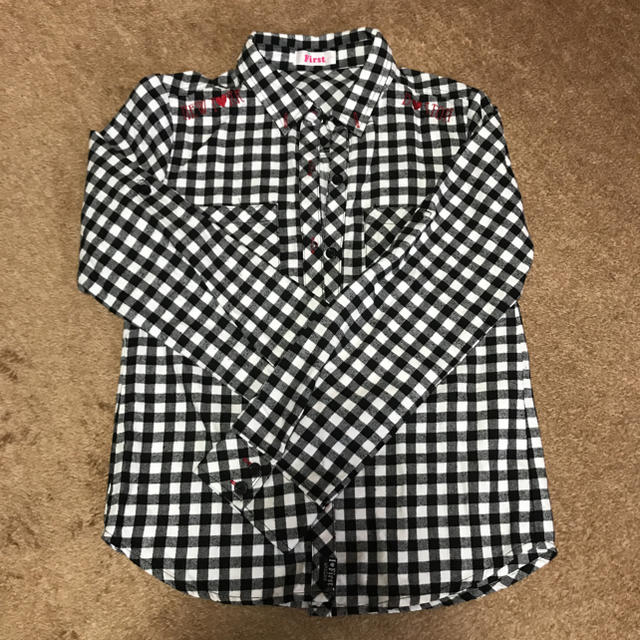 INGNI First(イングファースト)のINGNI  Firstネルシャツ キッズ/ベビー/マタニティのキッズ服女の子用(90cm~)(ブラウス)の商品写真