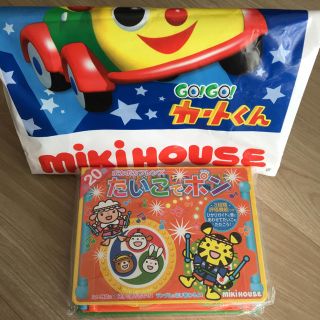 ミキハウス(mikihouse)の【新品・未使用】ポカポカフレンズたいこでポン(楽器のおもちゃ)