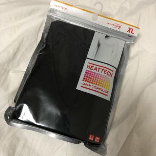 ユニクロ(UNIQLO)の【新品未使用】UNIQLOヒートテック（メンズ）ブラック九部袖(その他)