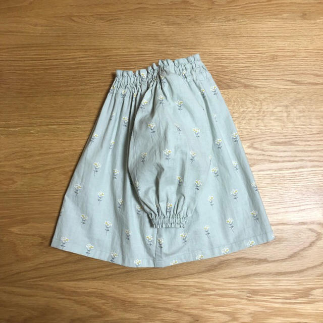 【週末Sale!!! ハンドメイド】ギャザースモック サイズ90 キッズ/ベビー/マタニティのキッズ服女の子用(90cm~)(ブラウス)の商品写真