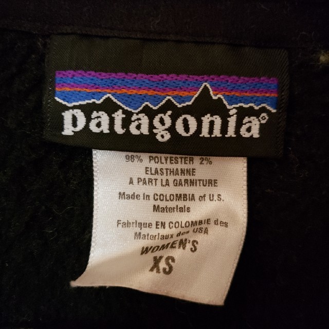 patagonia(パタゴニア)のPatagonia☆パタゴニア☆フロントZIPフリースハイネックベスト☆ブラック レディースのトップス(ベスト/ジレ)の商品写真