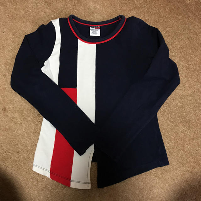 tommy girl(トミーガール)のtommy jeansカットソー キッズ/ベビー/マタニティのキッズ服女の子用(90cm~)(Tシャツ/カットソー)の商品写真