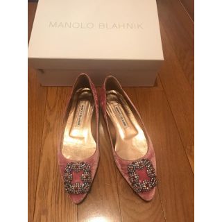 マノロブラニク(MANOLO BLAHNIK)のマノロブラニク ハンギシ(バレエシューズ)