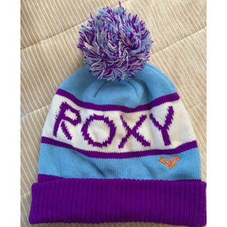 ロキシー(Roxy)の【美品】ROXY ニット帽(ニット帽/ビーニー)