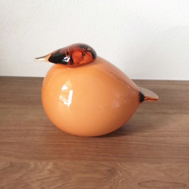 iittala(イッタラ)のBirds by Toikka イッタラ バード Kuulas セビリアオレンジ インテリア/住まい/日用品のインテリア小物(置物)の商品写真