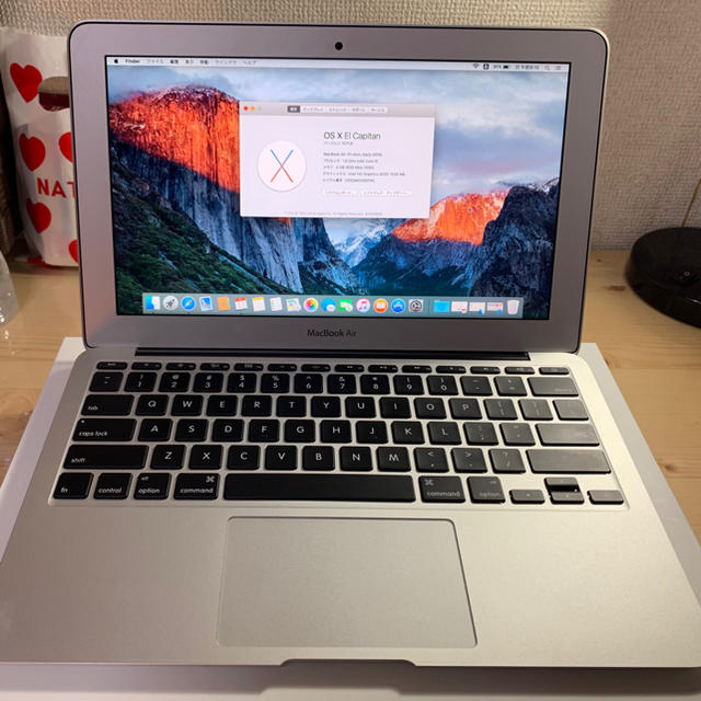 Apple - MacBook Air 11インチ 2015年モデル 美品