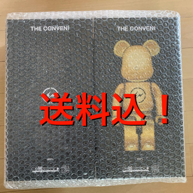 MEDICOM TOY(メディコムトイ)のBE＠RBRICK CONVENI 400% 2体セット fragment  エンタメ/ホビーのフィギュア(その他)の商品写真