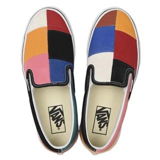 ヴァンズ(VANS)の26.5cm VANS Slip-On バンズ スリッポン パッチワーク(スリッポン/モカシン)