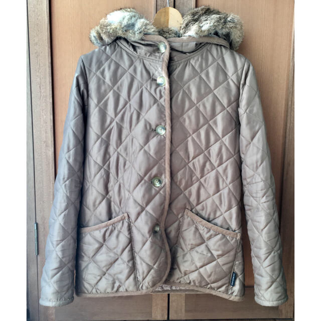 THE SMOCK SHOP ファー付キルティングジャケット お洒落 7786円引き