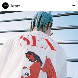 オフホワイト(OFF-WHITE)のFUXURYコーチジャケット(ナイロンジャケット)