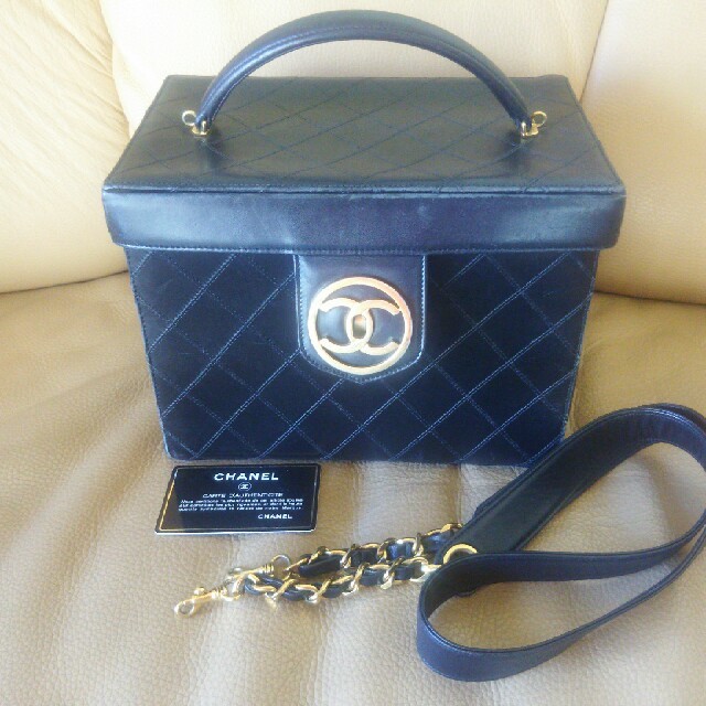 CHANELバニティバッグ - ハンドバッグ