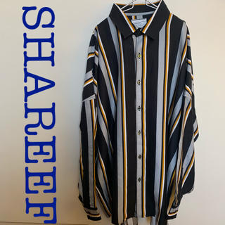 【アイテムで】 SHAREEF - SHAREEF マルチストライプシャツの通販 by shop｜シャリーフならラクマ シャツの