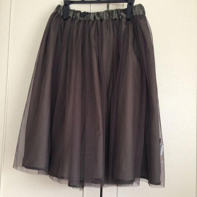 JEANASIS(ジーナシス)のカモフラスカート レディースのスカート(ひざ丈スカート)の商品写真