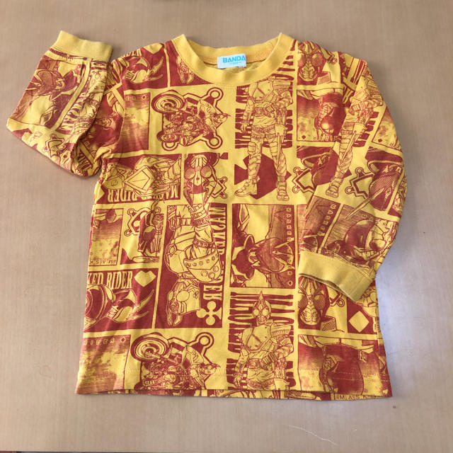 BANDAI(バンダイ)の100cm仮面ライター長袖Tシャツ キッズ/ベビー/マタニティのキッズ服男の子用(90cm~)(Tシャツ/カットソー)の商品写真