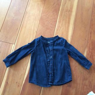 ベビーギャップ(babyGAP)のbabygap デニムブラウス(シャツ/ブラウス(長袖/七分))