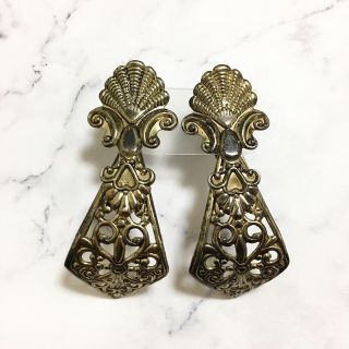 アッシュペーフランス(H.P.FRANCE)のVintage ＊ metal chandelier earring(イヤリング)