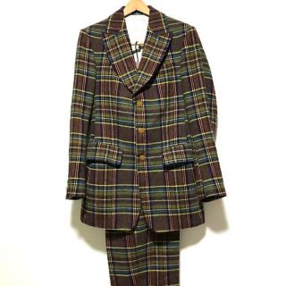 ヴィヴィアン(Vivienne Westwood) チェック セットアップスーツ(メンズ