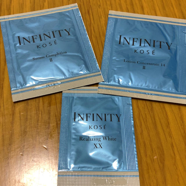 Infinity(インフィニティ)のKOSE サンプル インフィニティ ワンバイコーセー 雪肌精 コスメ/美容のキット/セット(サンプル/トライアルキット)の商品写真