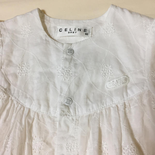 celine(セリーヌ)のCELINE baby服 60cm キッズ/ベビー/マタニティのベビー服(~85cm)(ロンパース)の商品写真