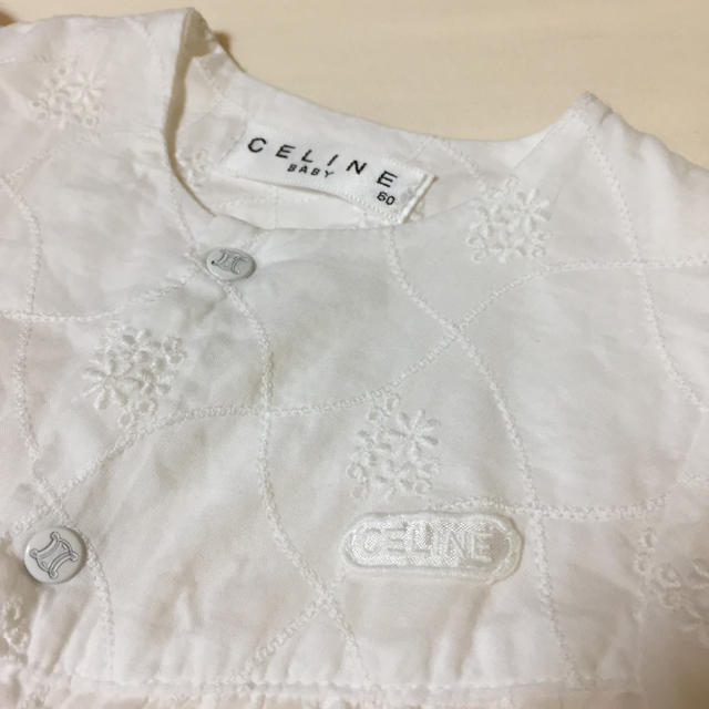 celine(セリーヌ)のCELINE baby服 60cm キッズ/ベビー/マタニティのベビー服(~85cm)(ロンパース)の商品写真