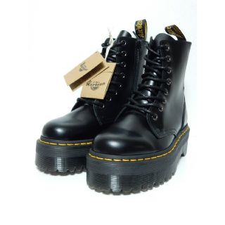 ドクターマーチン(Dr.Martens)の極上美品！2016AW限定！ドクターマーチンJADONダブルソール8ホール厚底(ブーツ)