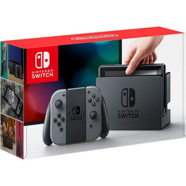 新品未開封　Nintendo Switch 本体　グレーゲームソフト/ゲーム機本体