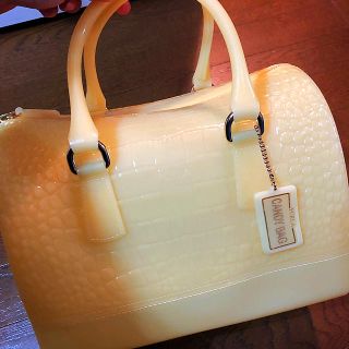 フルラ(Furla)のFURLA Candy bag 薄黄色(ハンドバッグ)