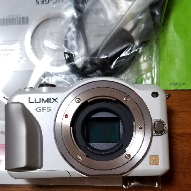 Panasonic LUMIX DMC-GF5 ホワイト ミラーレス ボディのみ