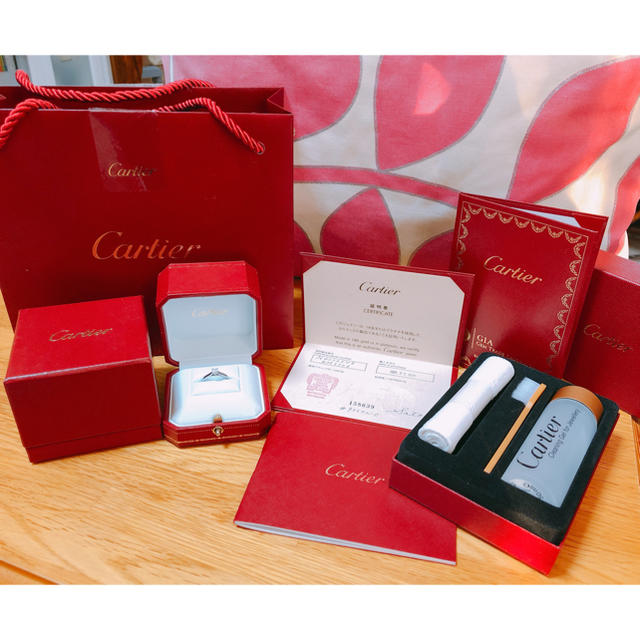 Cartier(カルティエ)の【Sasami様専用】カルティエ ソリテール1895 0.2カラット  レディースのアクセサリー(リング(指輪))の商品写真