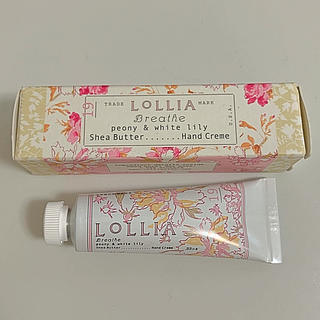 ロリア(LoLLIA)の新品✨LOLLIA ハンドクリーム ピオニー&リリーの香り(ハンドクリーム)