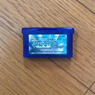 ゲームボーイアドバンス(ゲームボーイアドバンス)のGBA サファイア(携帯用ゲームソフト)