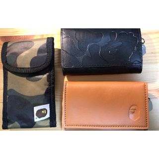 アベイシングエイプ(A BATHING APE)のA BATHING APE 付録3点セット(名刺入れ/定期入れ)