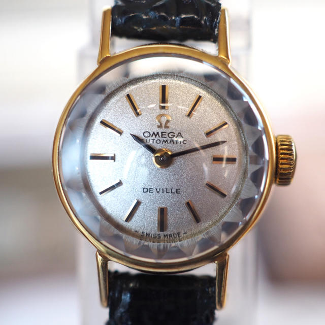 OMEGA(オメガ)の超極美品❤︎OMEGA オメガ 金カットガラス❤︎ロレックス トゥモローランド レディースのファッション小物(腕時計)の商品写真