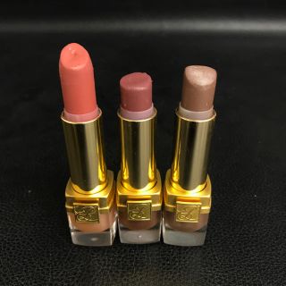 エスティローダー(Estee Lauder)のエスティローダー ピュアカラー クリスタル 口紅 3色 まとめて 婚活リップ(口紅)