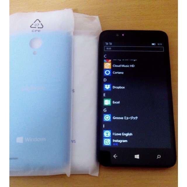 Windows phone  Diginnos Mobile DG-W10M スマホ/家電/カメラのスマートフォン/携帯電話(スマートフォン本体)の商品写真