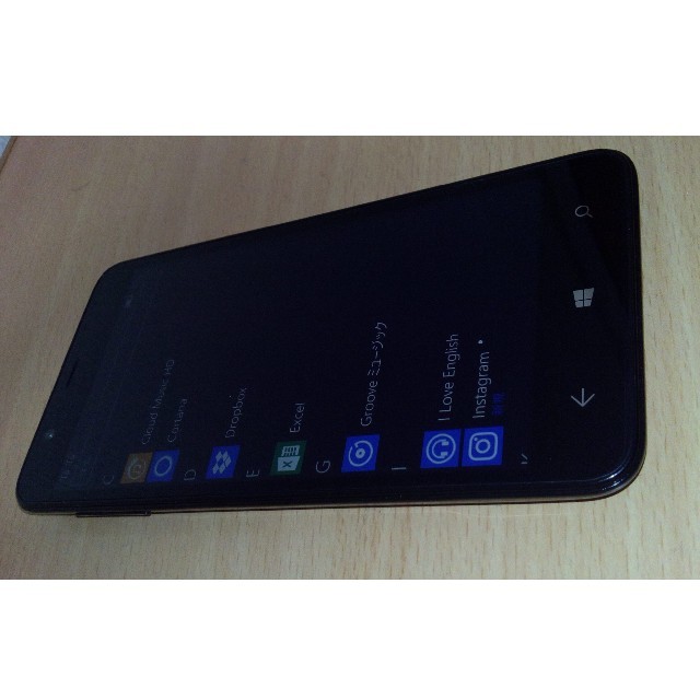 Windows phone  Diginnos Mobile DG-W10M スマホ/家電/カメラのスマートフォン/携帯電話(スマートフォン本体)の商品写真