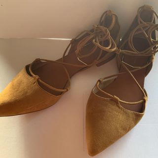 ザラ(ZARA)のZARA レースアップパンプス(ハイヒール/パンプス)